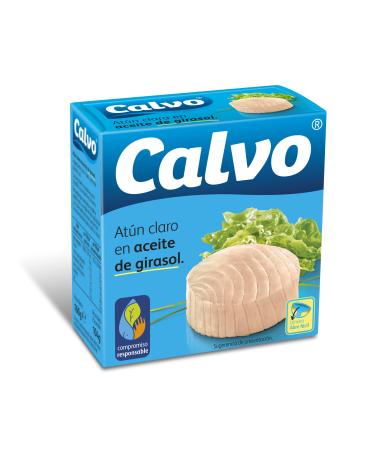 Calvo Yellowfin Tuna in Sunflower Oil - 160 gr. Net