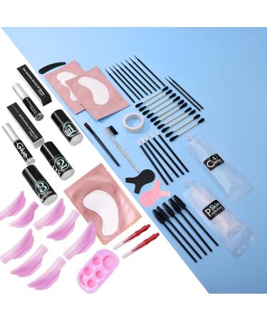Lash Lift & Brow Lamination Kit - DIY Eyelash & Eyebrow Perming for Home/Salon Use | 15 Applications | Voluminous Lashes for 6 Weeks - Buy Online on GoSupps.com