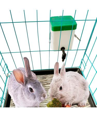 VandanCoop 500ml Automatic Rabbit Water Bottle - Non Drip Hanging Water Feeder for Small Animals - Buy Online on GoSupps.com