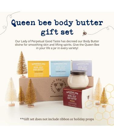 Savannah Bee Company Ultimate Honey Infused Body Butter Collection - Original, Rosemary & Lavender, Chamomile & Myrrh, Tupelo Honey - 6.7 Oz Each - Buy Online on GoSupps.com
