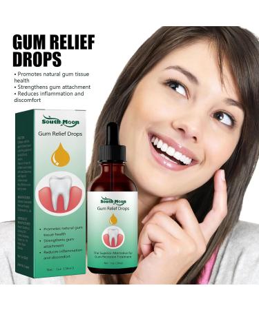 Shop Gum Regrowth Drops - Effective Gum Regeneration Treatment (2PC) | International Shipping - Buy Online on GoSupps.com
