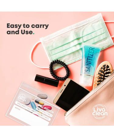 125 Pack Pill Pouches for Medicine Travel - Upgraded Thickness Pill Bags for Daily Medication Organizer - Small Pills 3x2.8 Inch - Buy Online on GoSupps.com