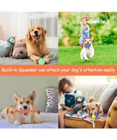 20pcs Interactive Dog Chew Toys - Safe Non-Toxic Balls for All Sizes - Train Teeth & Engage Pets - Buy Online on GoSupps.com