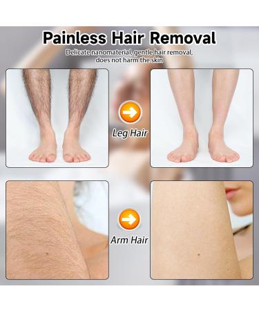 Crystal Hair Eraser - Painless Hair Remover for Women & Men | Reusable Exfoliating Stone - Buy Online on GoSupps.com