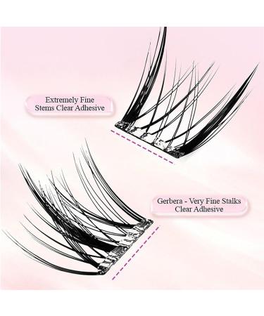 Swarous Waterproof Glue Free Realistic False Eyelashes Swarous Waterproof Lash Clusters Kit lash clusters kit natural wispy Reusable Strip Lashes (MJS03) - Buy Online on GoSupps.com