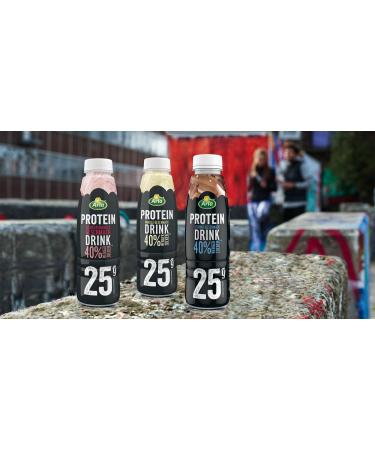 Arla Foods Amba Arla Protein drink with vanilla flavor 8 x 482 ml lowfat vanilla drink with 40 less sugar and 25 g protein - Buy Online on GoSupps.com