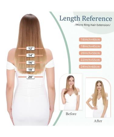 Silk-Co Microring Extensions - 100 Strands 0.5g Real Human Hair 60cm Raven Black Soft & Smooth 7A Quality - Buy Online on GoSupps.com