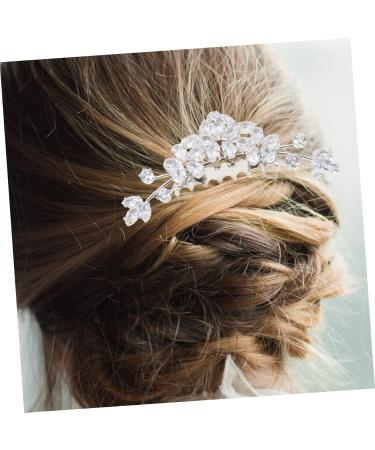 Didiseaon Bangs Comb Crystal Headband Pearl Wedding Hairpieces Bridal Hair Clip Hair Jewels for Women Hair Pearls Tiara Hair Accessories Rhinestones Aluminum Alloy Bride Hair Comb - Buy Online on GoSupps.com