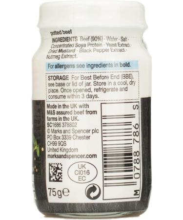 Marks & Spencer Marks & Spencer M&S Pack of 2 Beef 75 g Jar - Buy Online on GoSupps.com