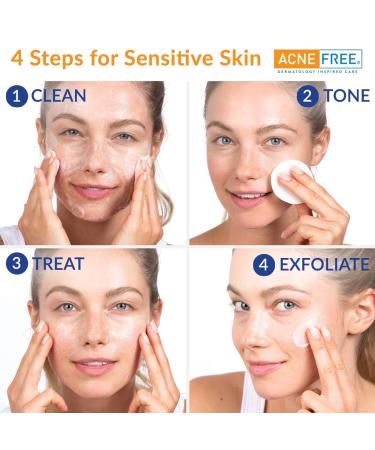 AcneFree 24 Hour Severe Acne Clearing System - 11.52 oz | Effective Acne Treatment for All Skin Types - Fast International Shipping - Buy Online on GoSupps.com