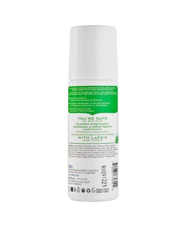 Lafe's Natural Deodorant | 3oz Roll-On Aluminum Free Natural Deodorant for Men & Women | Paraben Free & Baking Soda Free with 24-Hour Protection | Extra Strength - Coriander & Tea Tree - Buy Online on GoSupps.com
