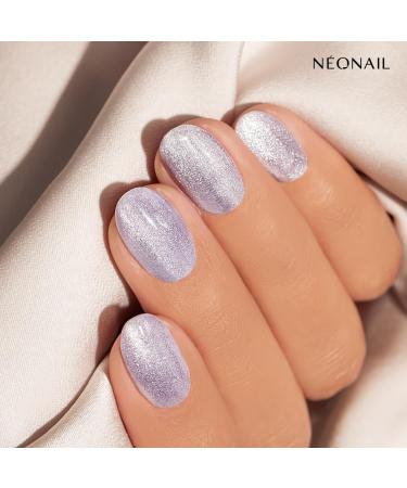 NEONAIL UV Nail Polish 7.2 ml Blue Satin Sky Cat Eye NEONAIL Colours UV Varnish Glitter Gel Nails Nail Design Shellac Blue Sky White - Buy Online on GoSupps.com