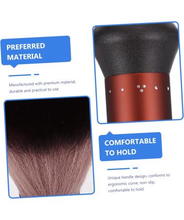 FOMIYES 1 Pc Diamond Hair Brush Mini Neck Duster Brush Professional Neck Soft Nylon Bristles Mustache Brush Shaving for Men Barber Beard Brush Household Travel Fiber Wool - Buy Online on GoSupps.com