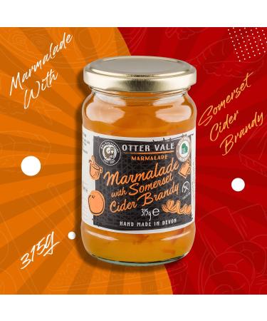 Otter Vale Marmalade & Chutney Pick N Mix | Choose From 3 Flavours | Ginger & Spiced Rum Lime & Lemon Marmalade-Exeter Gin Marmalade-Somerset Cider Brandy - Pack of 3 x 315g - Buy Online on GoSupps.com