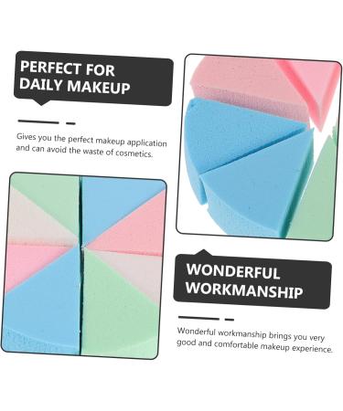 MAGICLULU 4 Sets Triangular Sponge Puff Foundation Blending Sponge Women Makeup Sponges Make up Puff Powder Puffs for Face Powder Mini Makeup Sponge Face Tools Triangle Dry Puff - Buy Online on GoSupps.com