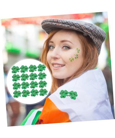 STOBOK 1 Set 20 Pcs Patch St Patricks Day Patches Leaf Embroidered Hot Melt Adhesive Film Clothing - Buy Online on GoSupps.com
