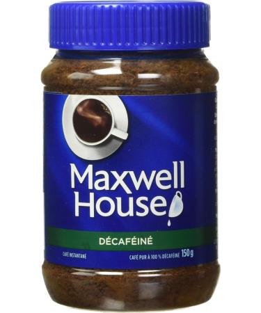 Maxwell House Decaf Instant Coffee 150g (Pack of 12) Decaf 150g (Pack of 12) - Buy Online on GoSupps.com