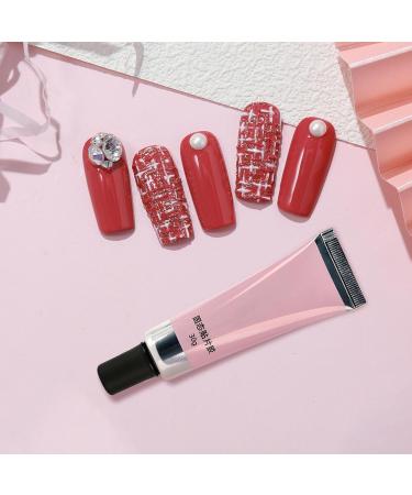 Solid Nail Glue Solid Nail Glue Gel - 30g Solid Nail Gel - Pressure Nail Glue Soft Gel Nail Glue Long Lasting Acrylic Nail Glue for Nail Tip - Buy Online on GoSupps.com