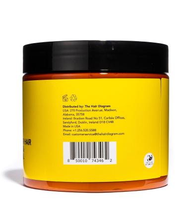 Shop The Hair Diagram Ashley Marie Moisture Control Curl Cream - Avocado & Sunflower Oil - Anti Frizz Natural Ingredients Color Safe Paraben & Sulfate Free - 12oz for International Shipping - Buy Online on GoSupps.com