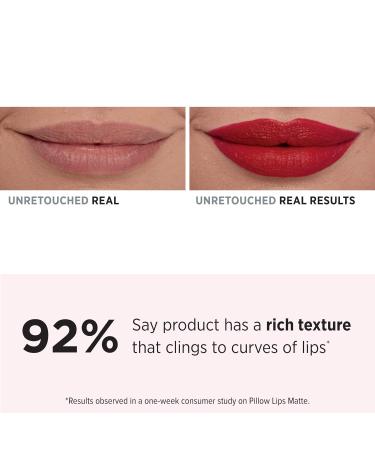 IT Cosmetics Pillow Lips Lipstick - Stellar Red - High-Pigment Matte Color with Lip-Plumping Formula - 0.13 oz - Buy Online on GoSupps.com