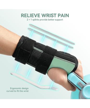 AGPTEK Wrist Brace for Carpal Tunnel, Arthritis, and Joint Pain - Night Sleep Wrist Splint & Hand Brace for Left Hand (S/M) - 5.1-7.9in - Buy Online on GoSupps.com