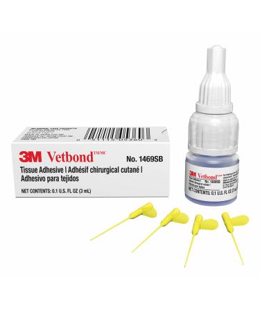 Vetbond Tissue Adhesive 1469Sb 3 ml (Pack of 1)