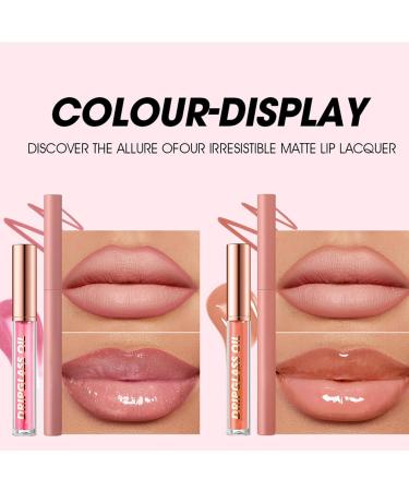  G n rique Lip pencil makeup lip pencil long-lasting lip oil moisturizing lipstick oil long-lasting lipliner pencil and travel lip gloss - Buy Online on GoSupps.com