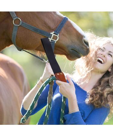CANIPHA 18 Leather Riding Crop for Horses with Anti-Slip Wooden Handle - Horse Whip for Equestrianism - Buy Online on GoSupps.com