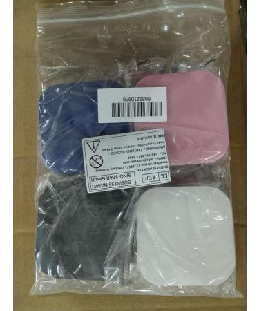 Haisheng Mini Travel Contact Lens Case Set - 4 Portable Containers with Mirror & Suction Cup for Home & Travel - Buy Online on GoSupps.com