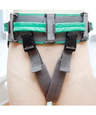 ICEMOB Gait Belt with Leg Loops Seat Belt for Wheel Chair Transfer Belt for Seniors 3D Breathable Mesh Patient Lift Sling Loading Weight 80KG Quick Release Locking Buckle Extra Large