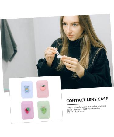 Healeved 24 STK Contact Lens Storage Container - Eye-like Lens Bags Travel Case & Case for Short-Sighted Glasses - Buy Online on GoSupps.com