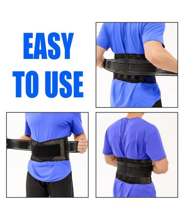 Buy BioBrace Lumbar Back Brace for Pain Relief - Far-Infrared Technology for Men & Women (Large) - International Shipping Available - Buy Online on GoSupps.com