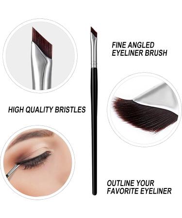 Lusofie 3Pcs Eyeliner Brushes Set - Professional Thin Eye Liner Makeup Brushes for Women - Buy Online on GoSupps.com