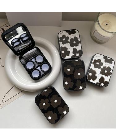 Worparsen Holder Compact -scratch Minimalistic Black Floral Case for Outdoor Multi - Buy Online on GoSupps.com