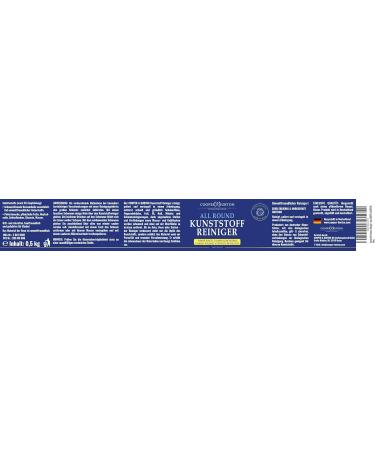 Sustainable Plastic Intensive Cleaner Concentrate 0.5 kg | Radiant Cleanliness & Stain Removal | Includes Hand Sponge Cleaner + Sponge | Eco-Friendly eCommerce Shipping Worldwide - Buy Online on GoSupps.com