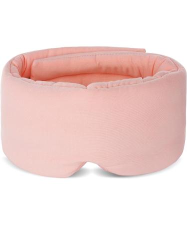 Pink Modal Cotton Sleep Mask for Women - Soft & Comfortable Eye Mask for Sleeping, Napping, and Travel - Buy Online on GoSupps.com