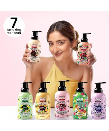 Bryan & Candy Luxury Foaming Body Wash - Nottie Berries Pentavitin Pro Vit B5 Argan Oil | pH 5.5 All Skin Types 400ml - Buy Internationally - Buy Online on GoSupps.com
