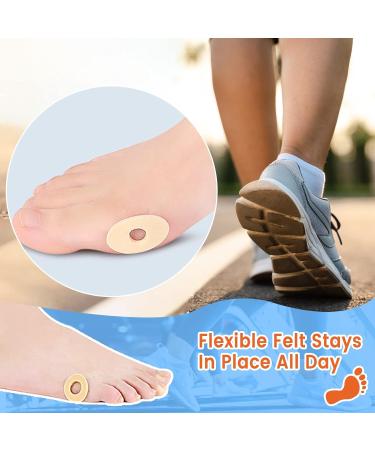 Buy 60 Pieces Corn Cushions - Soft Latex Foam Callus Pads for Foot & Heel Pain Relief - Self Adhesive Anti-Friction Pads - 4 Models Available - Buy Online on GoSupps.com