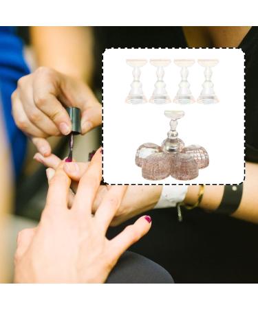 Beavorty 3 Sets Chess Practice Seat Pedicure Tip Stand Nail Tips Practice Holder Stand Nail Art Holder Base Flower Nail Art Stand Nail Tips Display Rack Fake Crystal Manicure Acrylic - Buy Online on GoSupps.com