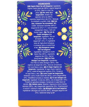  English Tea Shop English Tea Shop Earl Grey Pack of 3 Organic and Fair Trade Paper Tea Bags - Buy Online on GoSupps.com