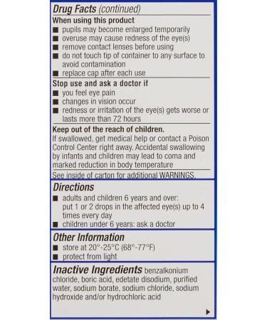 Naphcon-A Eye Drops 15ml - Fast Relief for Redness and Allergies - Buy Online on GoSupps.com