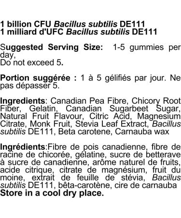 FunFiber Gummies by Gummy Nutrition Lab - High Fiber Supplement for Digestive Health - Made in Canada - 90 Gummies - Buy Online on GoSupps.com