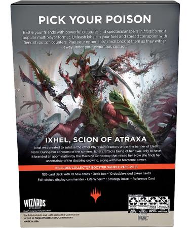 Magic: The Gathering Phyrexia All Will Be One Commander Deck + Collector Booster Pack - Buy Online on GoSupps.com