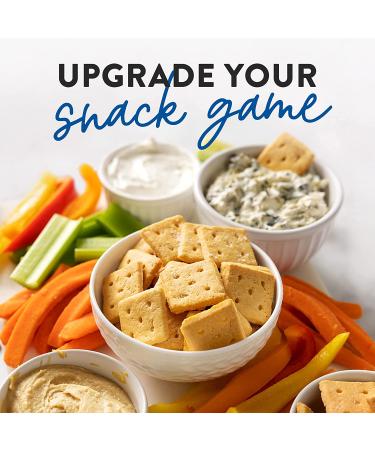 HighKey Cheddar Cheese & Sea Salt Almond Flour Crackers - Gluten Free Keto Snacks with Low Carb & Sugar Free Protein Crisps - Healthy Diet & Diabetic Friendly - Buy Online on GoSupps.com