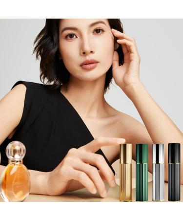 VVGAOGES Perfume Atomisers Refillable Travel Perfume Bottle Portable Fragrance Atomisers Cologne Travel Bottle Empty Perfume Spray for Travel (Black) - Buy Online on GoSupps.com