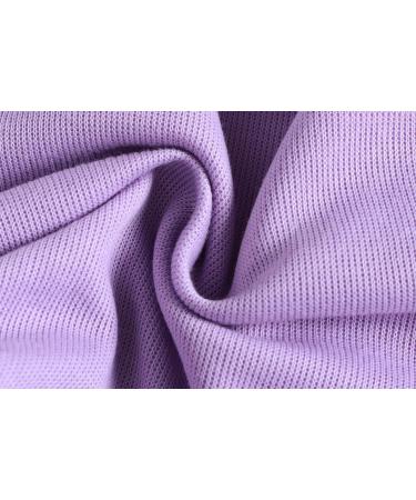 Bonny Billy Girls Knitted Cotton Bolero Shrug Cardigan | 7-8 Years | Purple - Buy Online on GoSupps.com