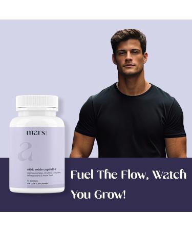 mars by GHC Nitric Oxide Lozenges - 60 Count - Nitric Oxide Supplement for Heart Health Circulation Energy Blood Flow Oxygenation Healthy Blood Pressure Cardiovascular Support for Men & Women - Buy Online on GoSupps.com