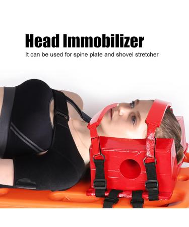 Waterproof Head Immobilizer for Rescue - Spine Board with 4 Straps | International Shipping Available - Buy Online on GoSupps.com