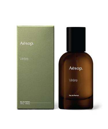 Aesop Vir re Eau de Parfum | Fresh Citrus & Green Spice Fragrance | Inspired by Mediterranean Memories | 1.6 oz