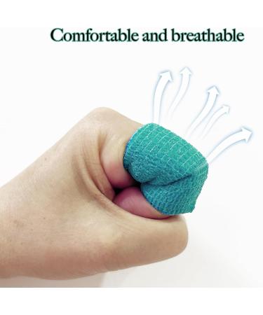 32 Rolls Self-Adhesive Cohesive Bandage Wrap - 2 Inch Colorful Elastic Tape for Sports Wrists & Ankles - Ideal for Swelling & Sprains - International Shipping - Buy Online on GoSupps.com